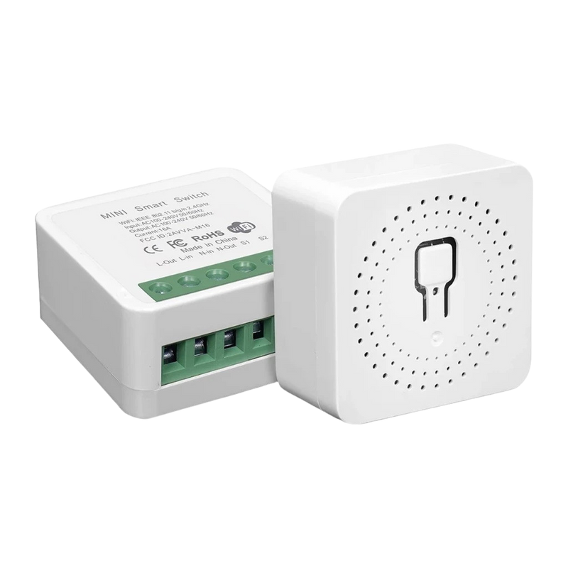 Módulo Interruptor Inteligente Tuya WiFi Funciona com Alexa, Google Home - Bivolt